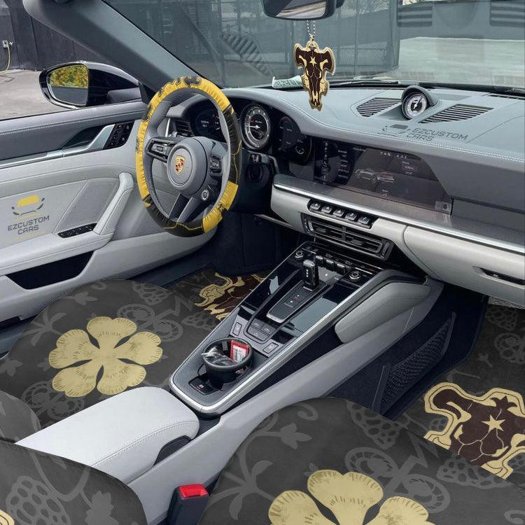 Black Bull Black Clover Car Mats x Seat Covers