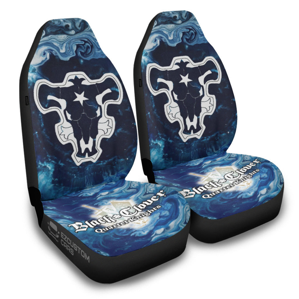 Black Bull Black Clover Car Mats x Seat Covers