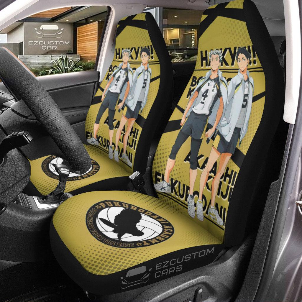 Bokuto And Keiji Akaashi Haikyuu Car Mats
