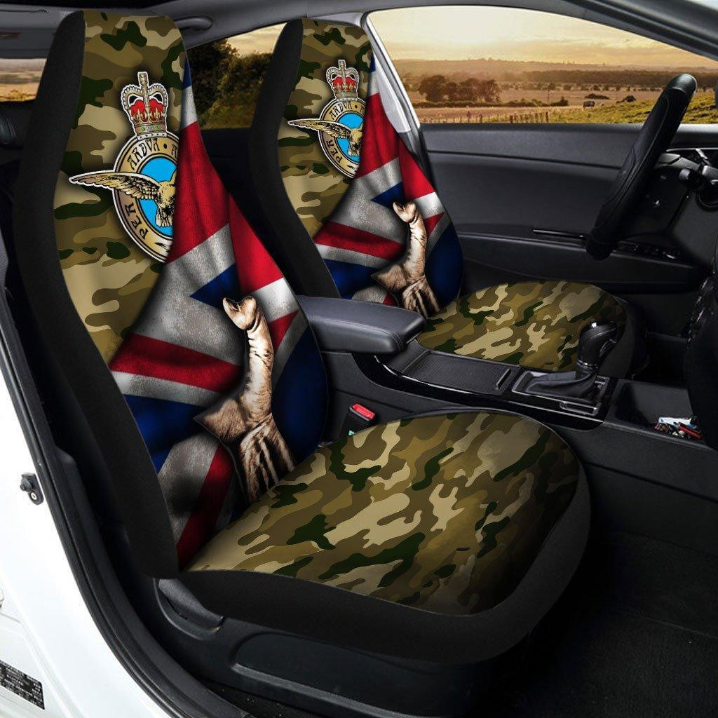 British Royal Air Force Behind Flag Car Seat Covers