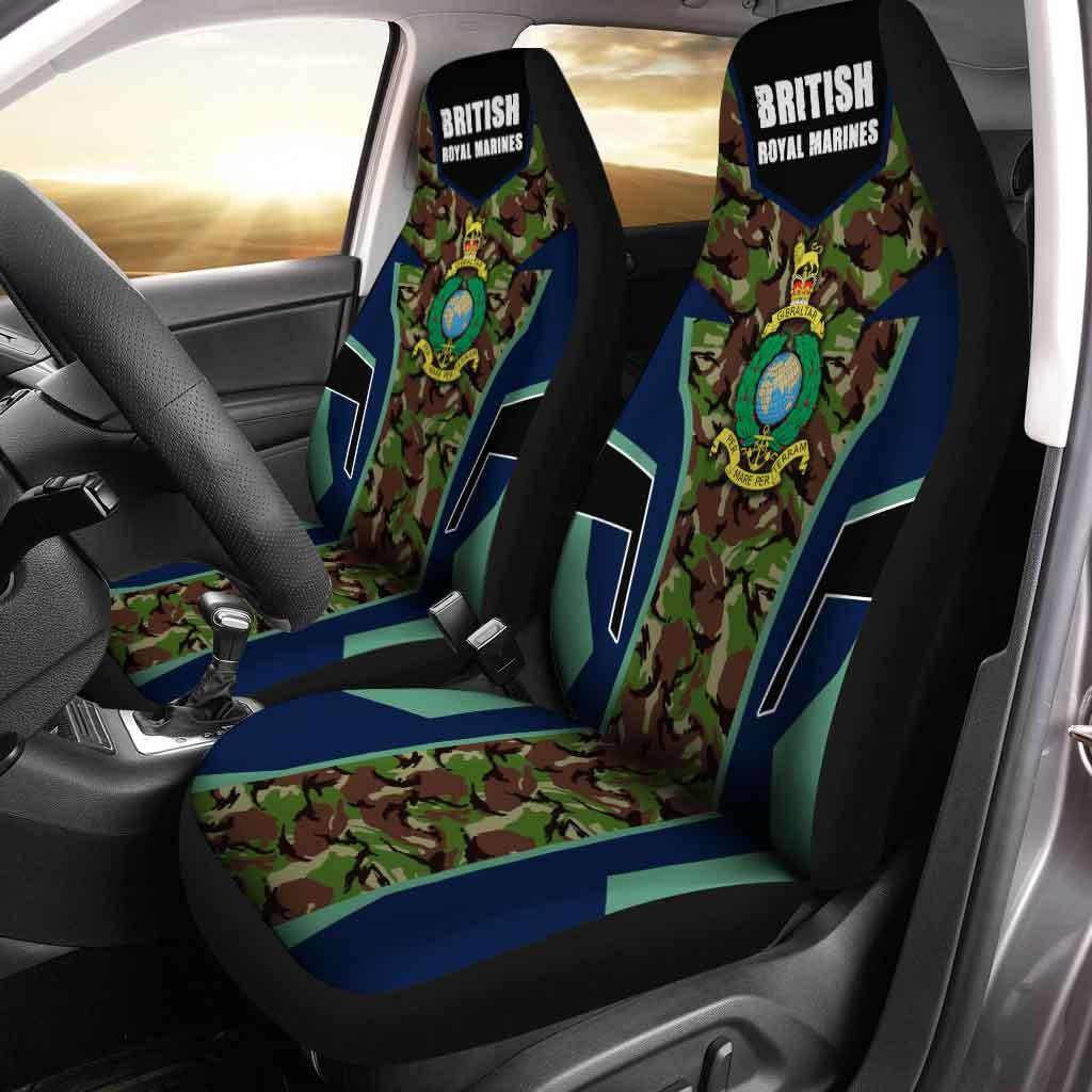 British Royal Marines Luxury Car Seat Covers Custom