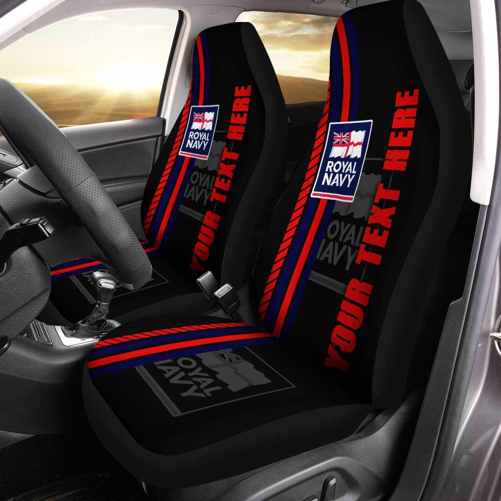 British Royal Navy Personalized Custom Car Seat Covers