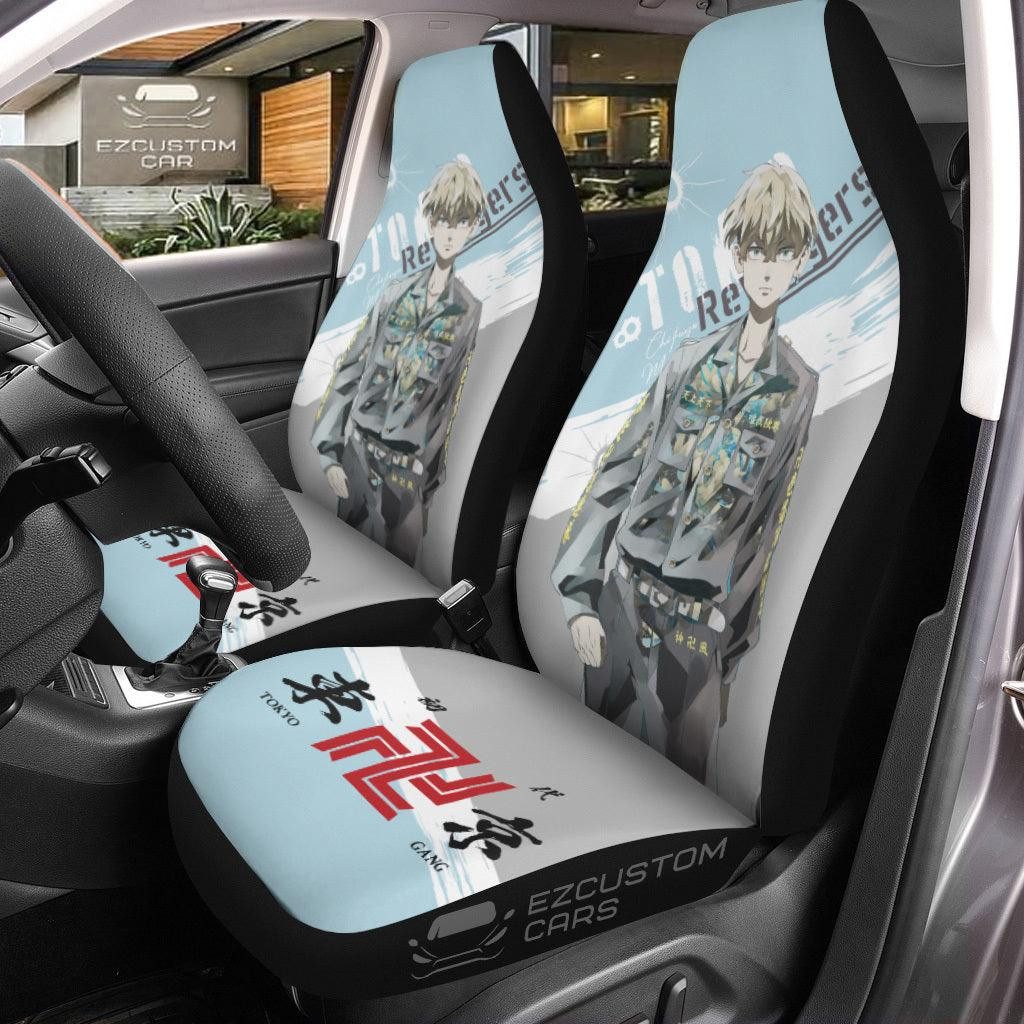 Chifuyu Matsuno Car Seat Covers Custom Anime Tokyo Revengers Car Accessories