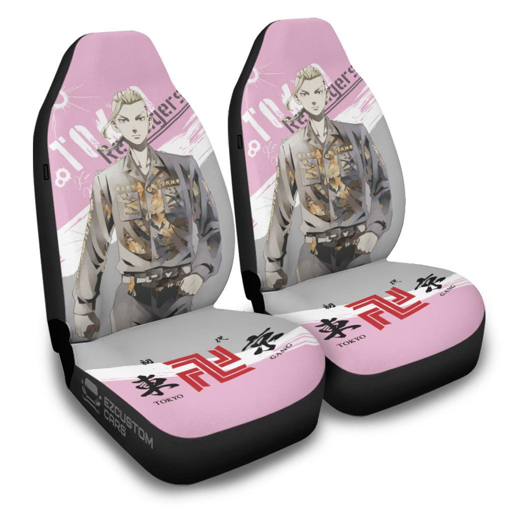 Car Seat Covers Ken Ryuguji Custom Anime Tokyo Revengers Car Accessories