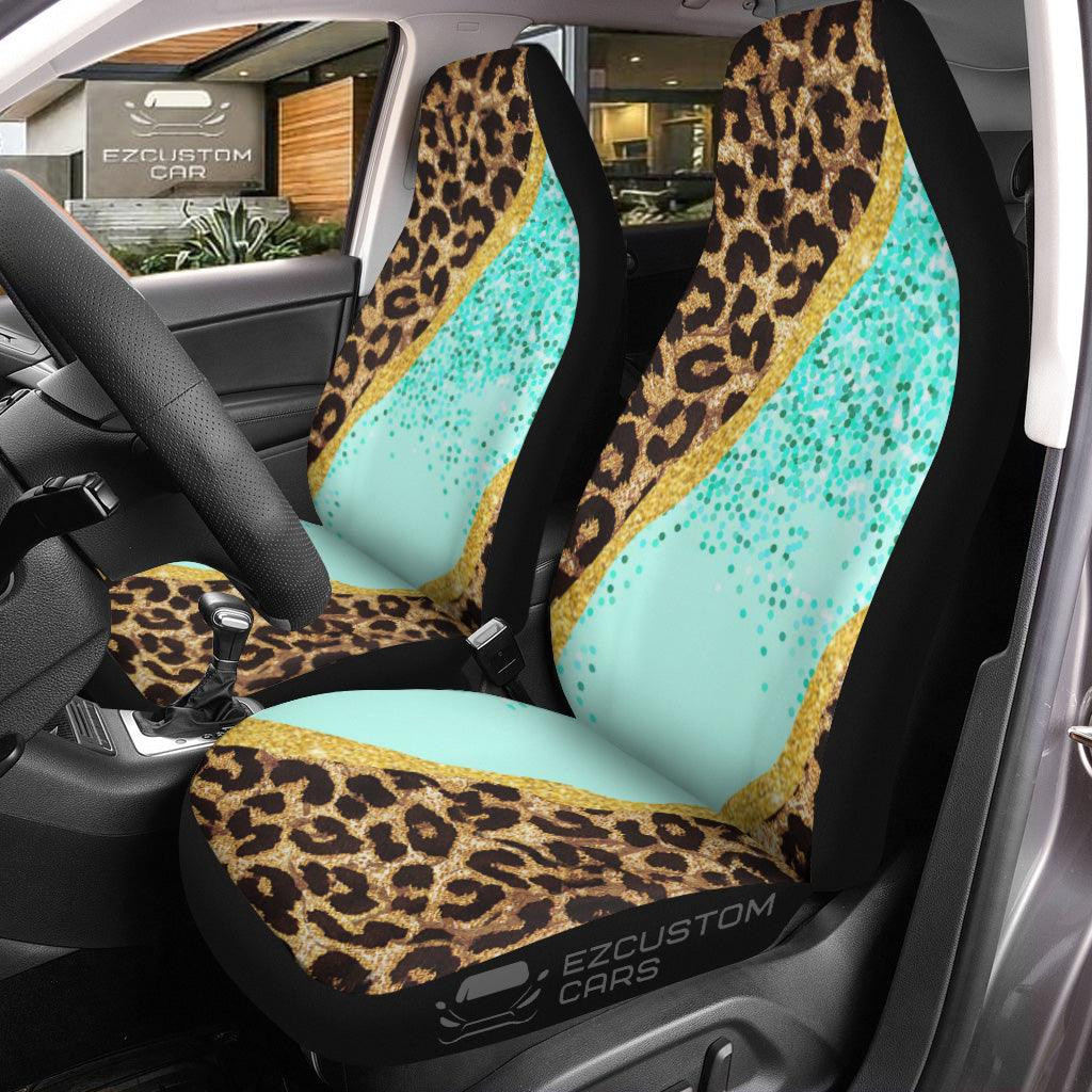 Leopard Skin Car Seat Covers Custom Animal Car Accessories