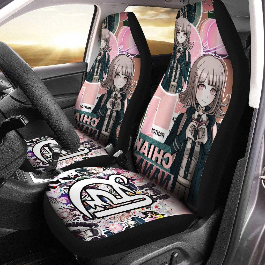 Chiaki Nanami Car Floor Mats Danganronpa Anime Car Accessories
