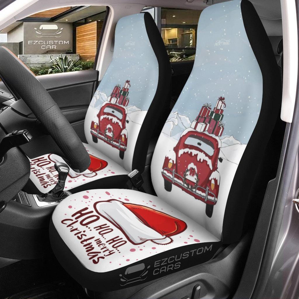 Christmas Car Seat Covers Christmas Car Decor Snoppy Love