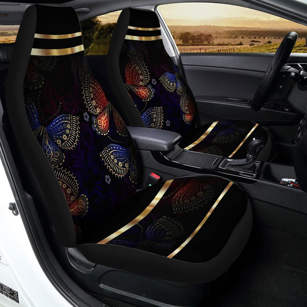 Colorful Butterflies Car Seat Covers