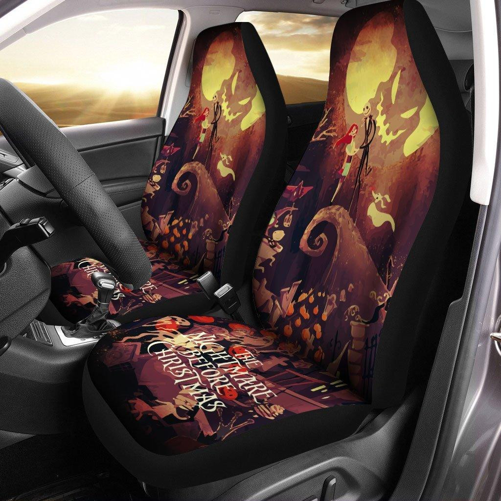 Cool Jack Nightmare Before Christmas Car Seat Covers Cool Jack Nightmare Before Christmas Car Seat Covers