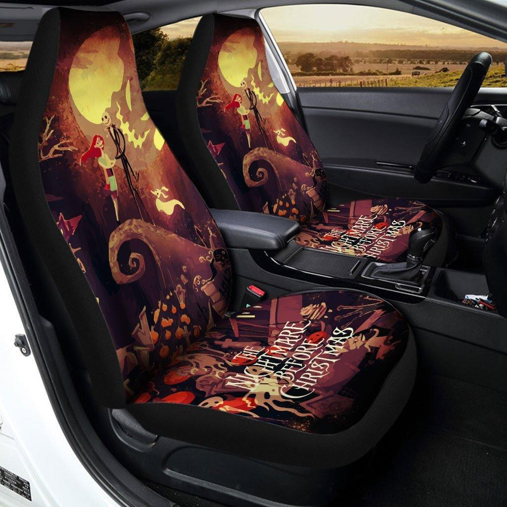 Cool Jack Nightmare Before Christmas Car Seat Covers