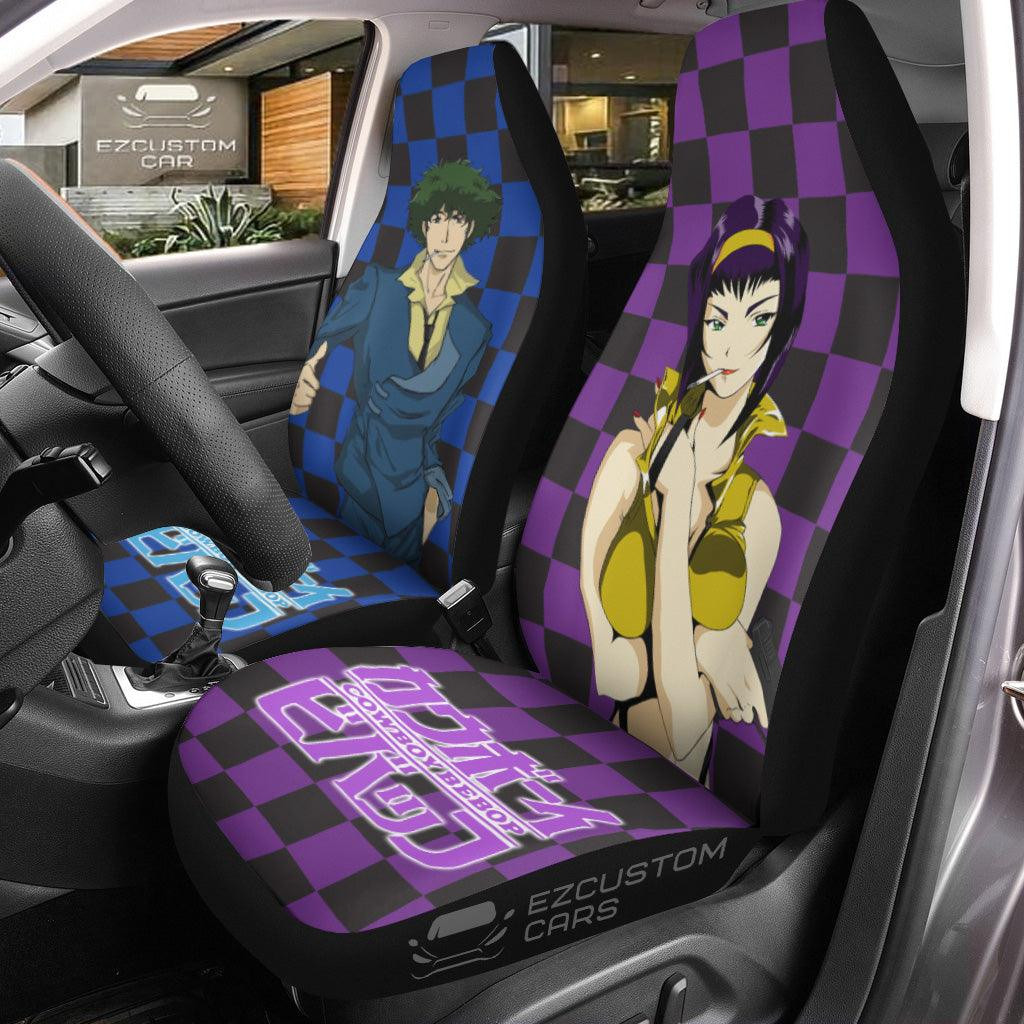 Cowboy Bebop Car Accessories Anime Car Seat Covers Spike Spiegel x Faye Valentine