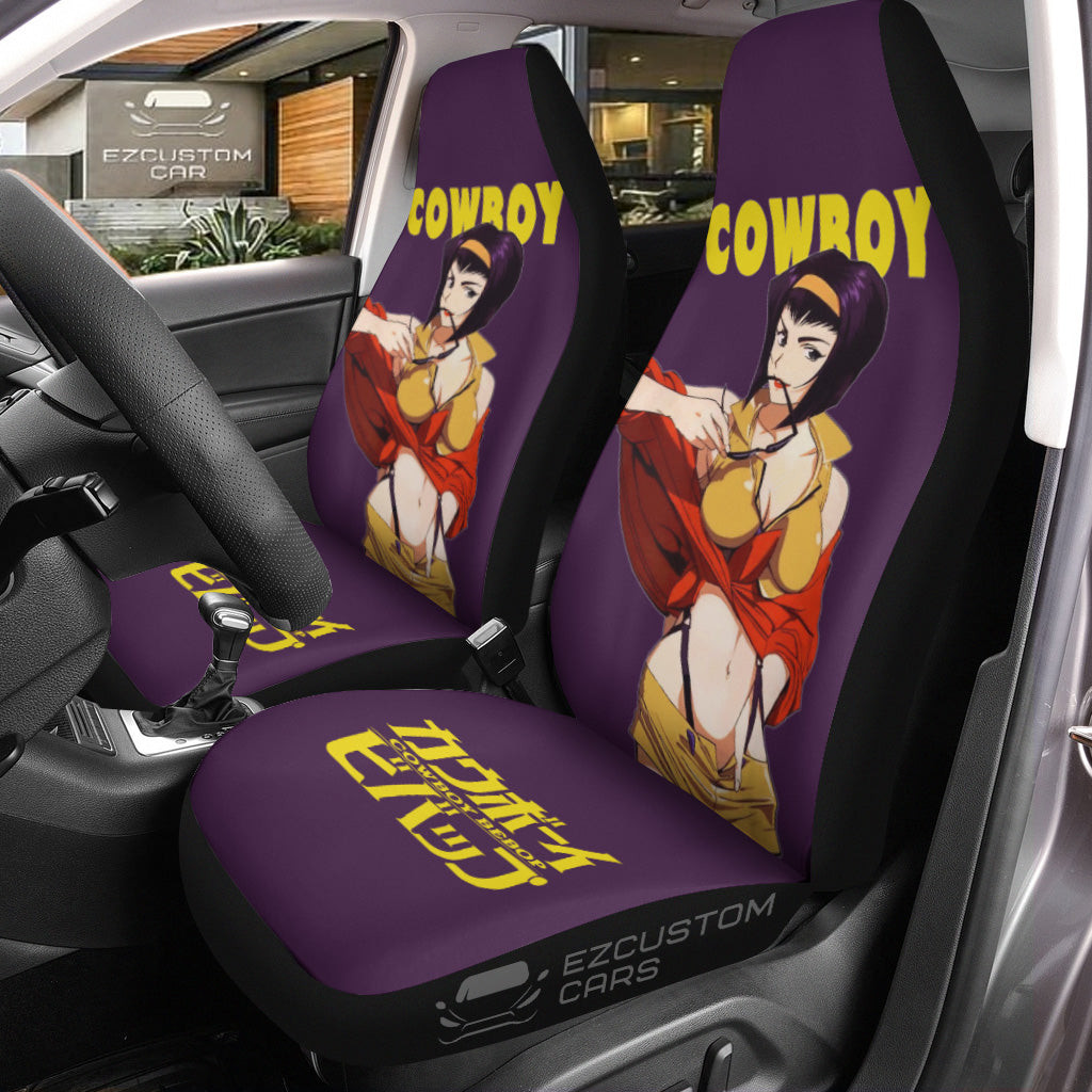 Cowboy Bebop Faye Valentine Car Seat Covers