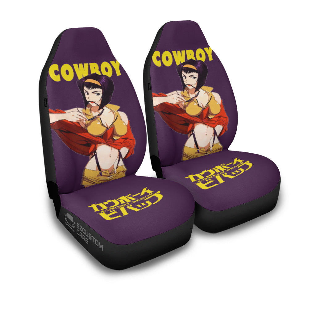 Cowboy Bebop Faye Valentine Car Seat Covers