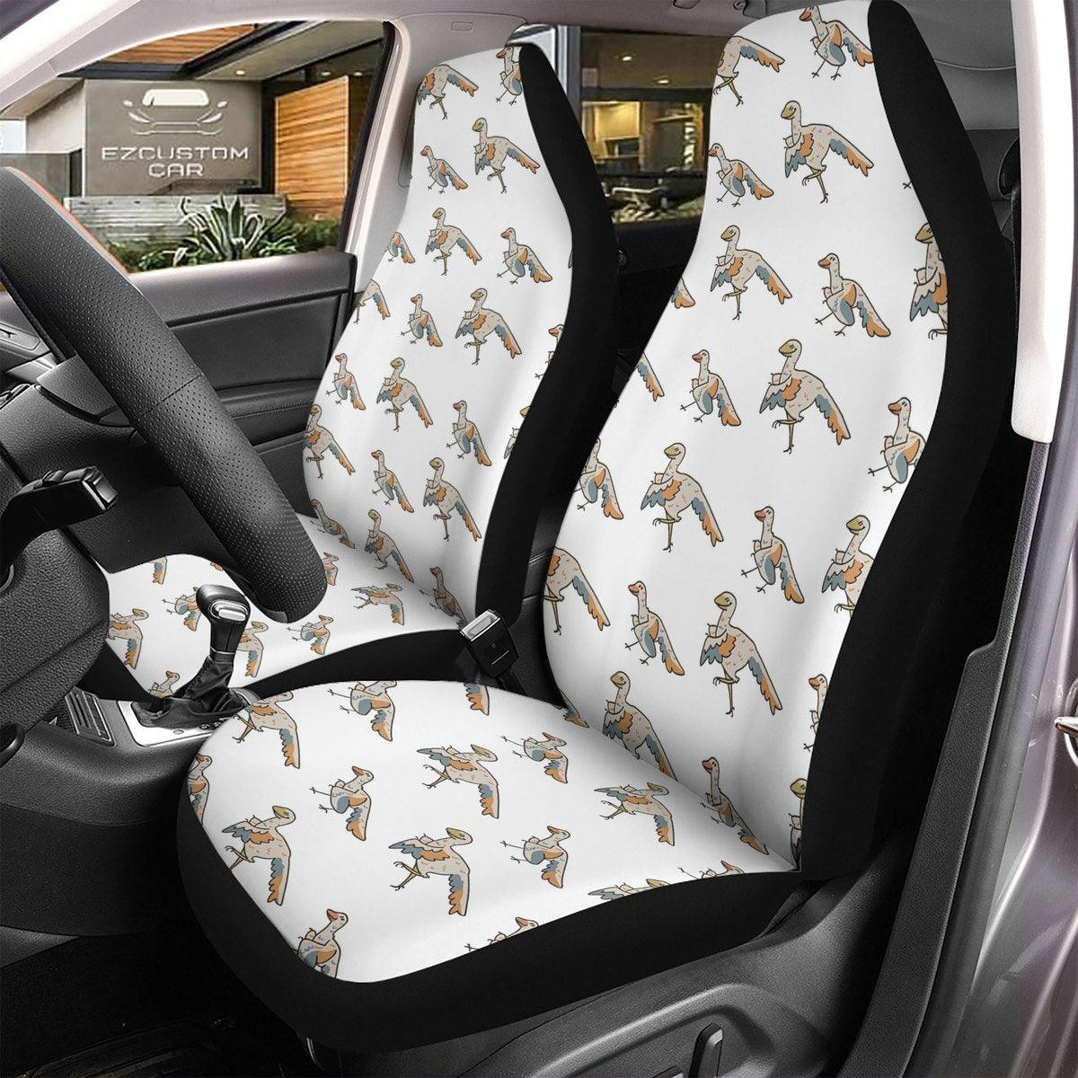Archaeopteryx Car Seat Covers Custom Dinosaur Car Accessories