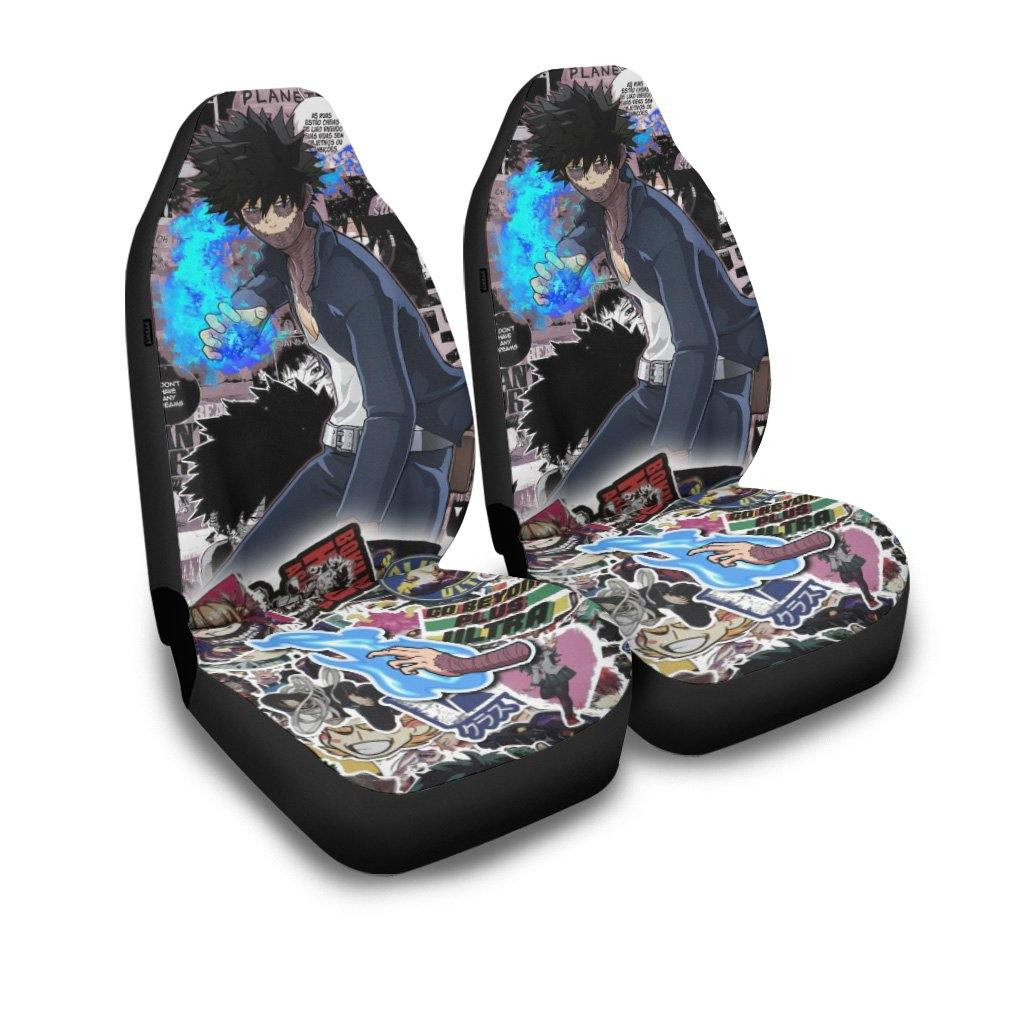 Dabi Manga Mix Anime Car Seat Covers Anime My Hero Academia