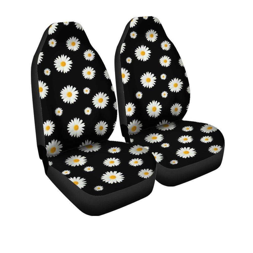 Weed Car Seat Covers In A World Full Of Roses Pattern