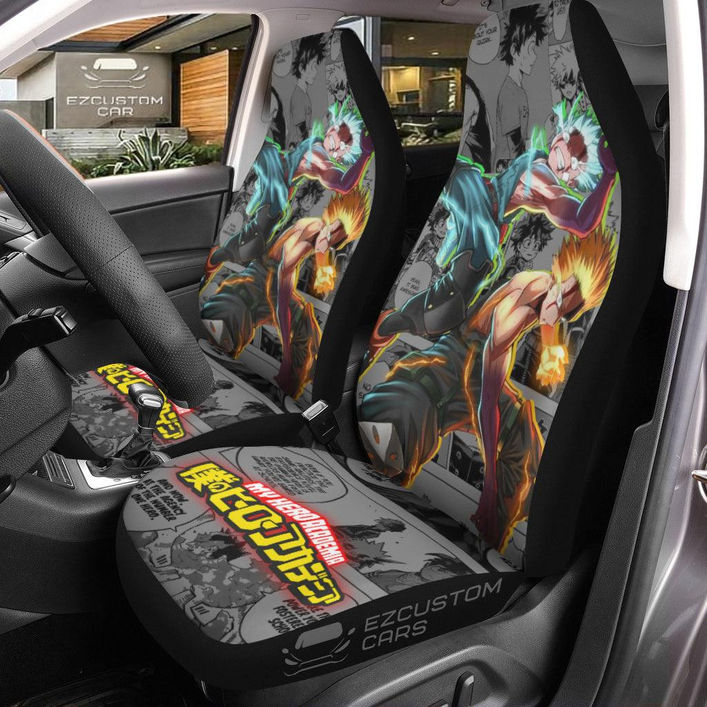 Deku x Kacchan MHA My Hero Academia Anime Car Seat Covers