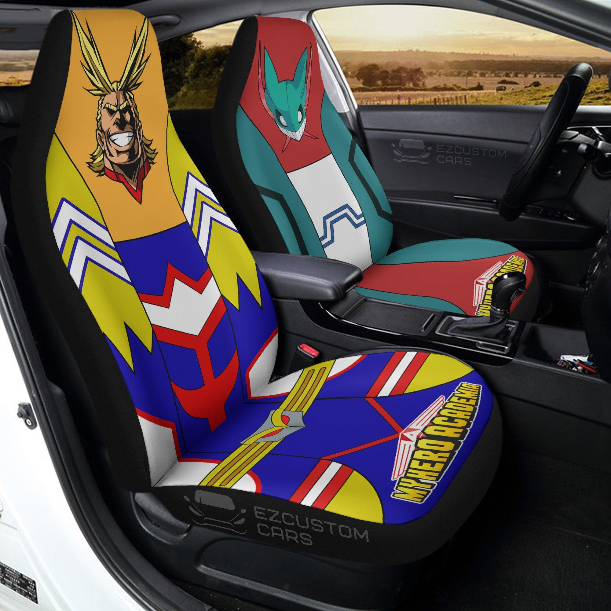 Deku x All Might My Hero Academia Anime Car Seat Covers