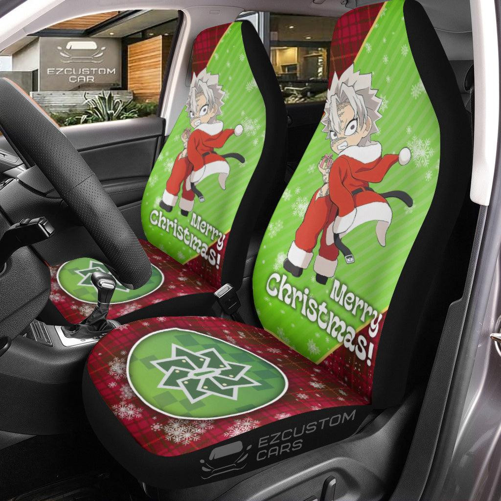 Demon Slayer Anime Car Seat Covers Sanemi Shinazugawa Christmas Demon Slayer Anime Car Seat Covers Sanemi Shinazugawa Christmas