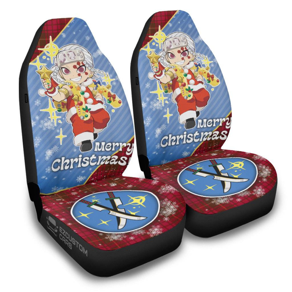 Demon Slayer Anime Car Seat Covers Tengen Uzui Christmas