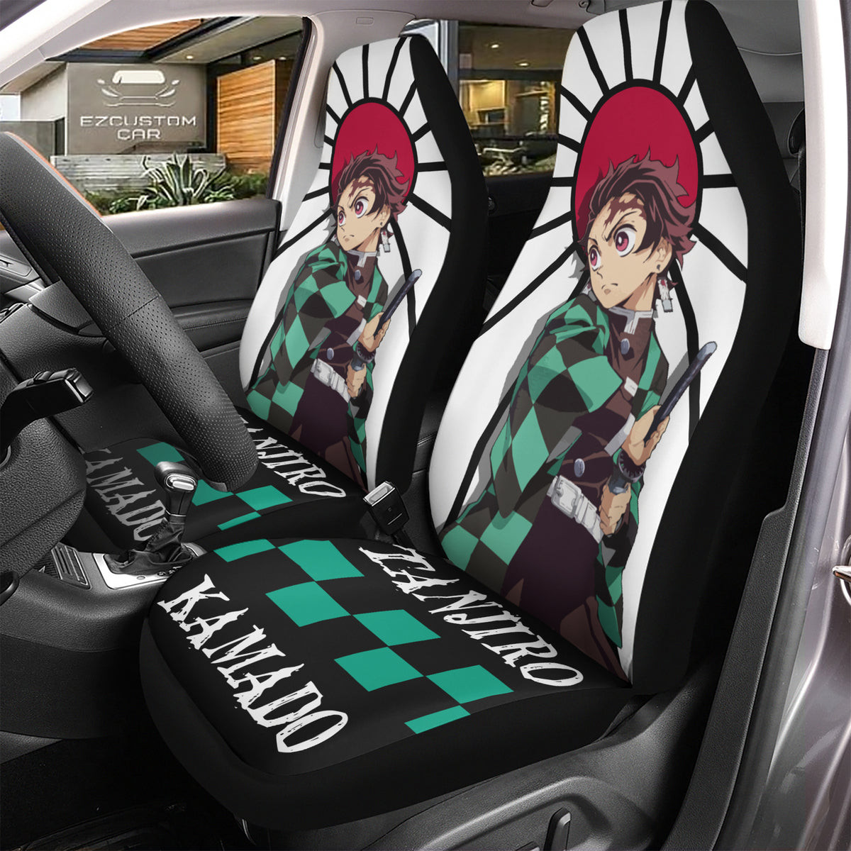 Demon Slayer Car Seat Covers – Embrace the Spirit of Kimetsu no Yaiba