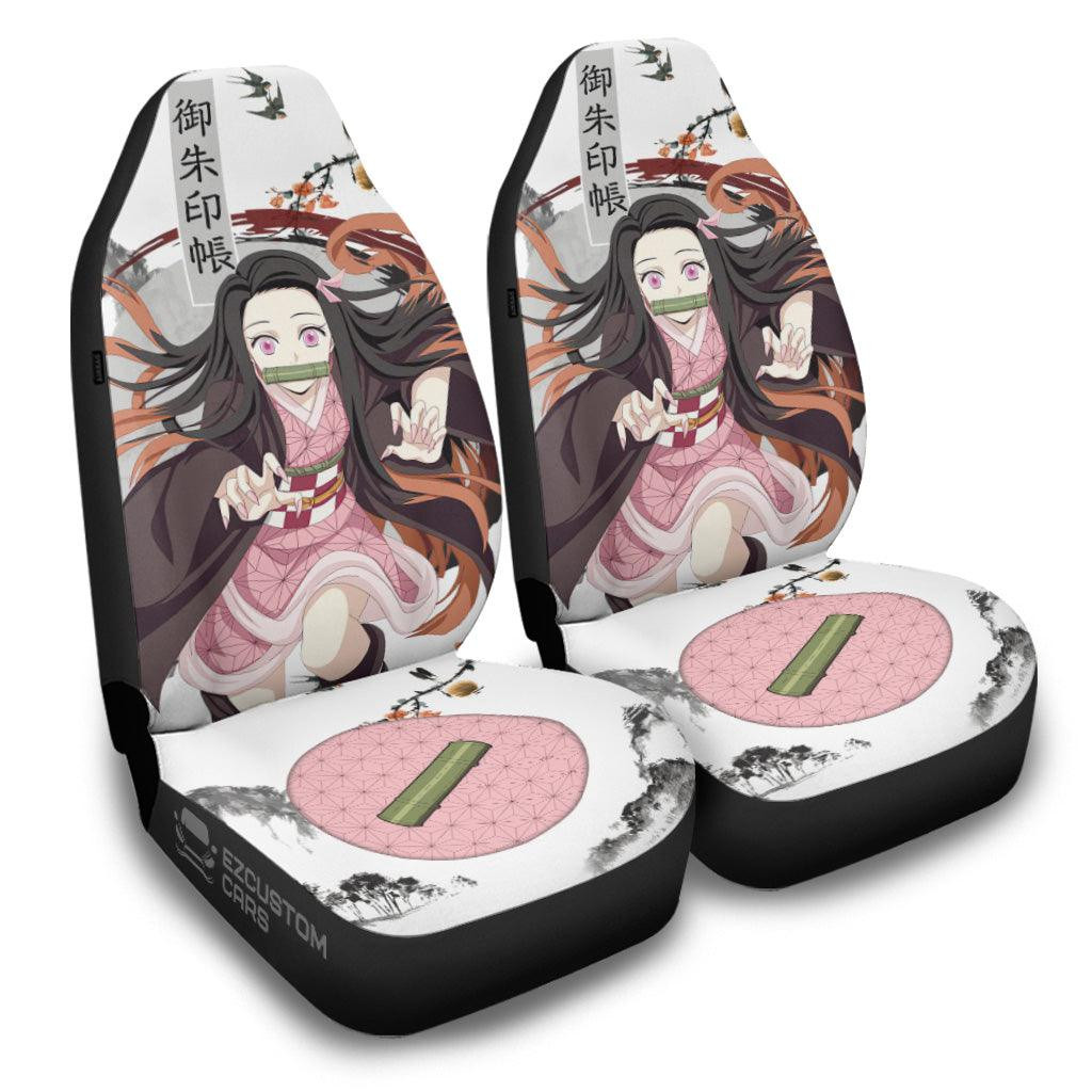 Demon Slayer Car Seat Covers  Nezuko