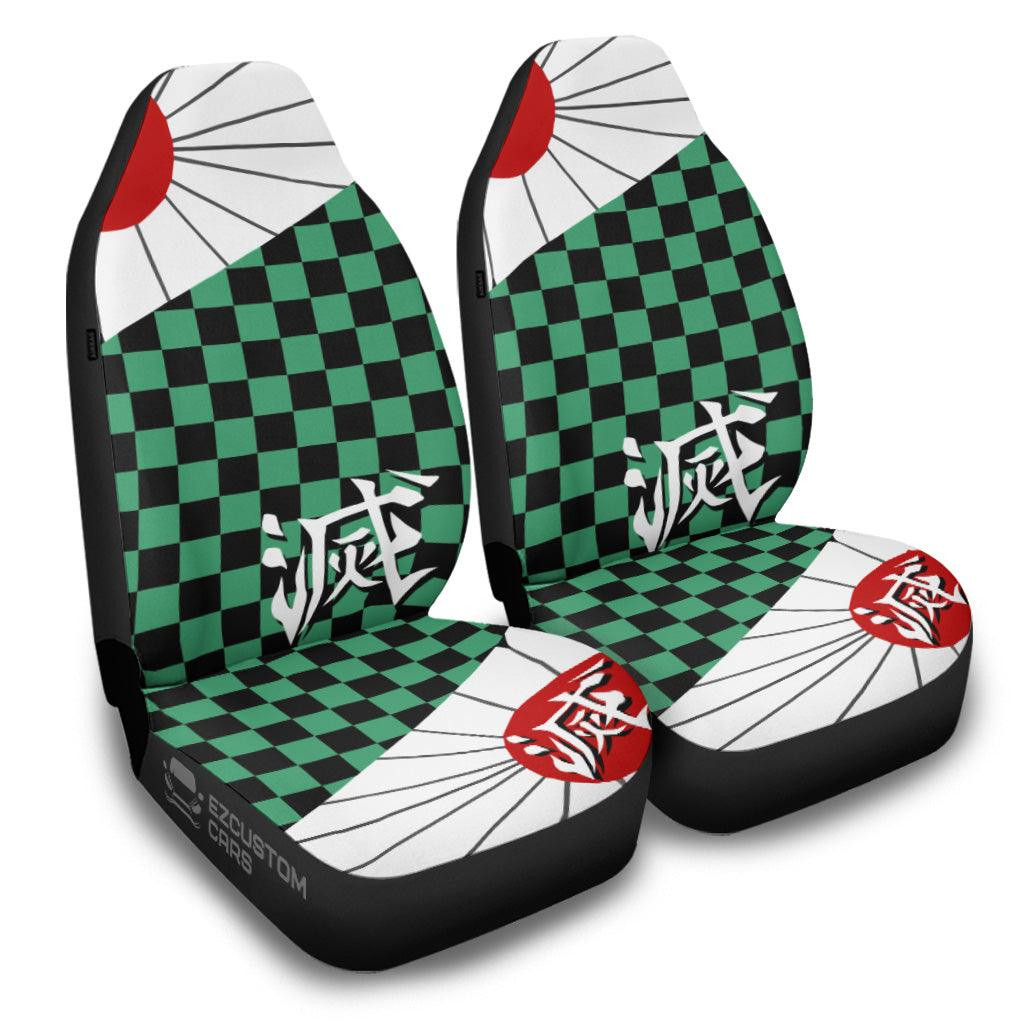 Demon Slayer Car Seat Covers  Tanjiro Kamado