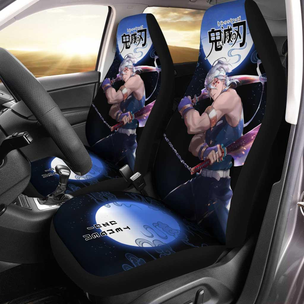 Demon Slayers Car Seat Covers  Zenitsu Agatsuma Kimetsu no Yaiba