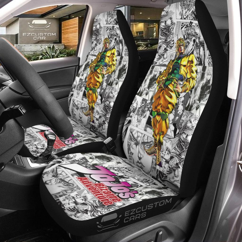 Dio Seat Belt Covers Custom Anime JoJo’s Bizarre Adventure Car Accessories