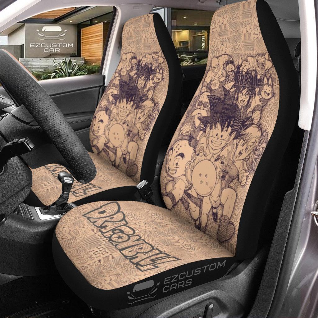Dragon Ball Z Car Seat Covers Dragon Ball Characters