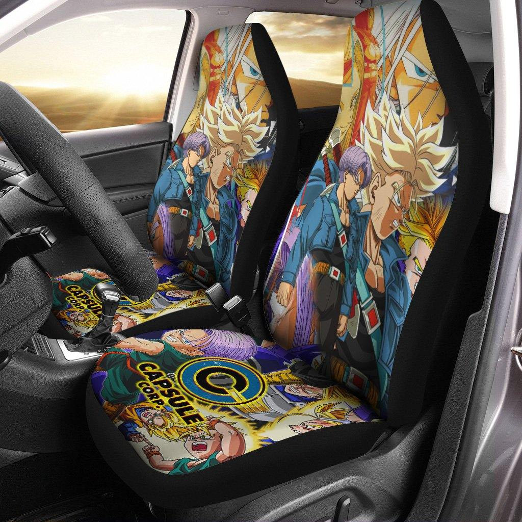 Dragon Ball Z Future Trunks Car Seat Covers