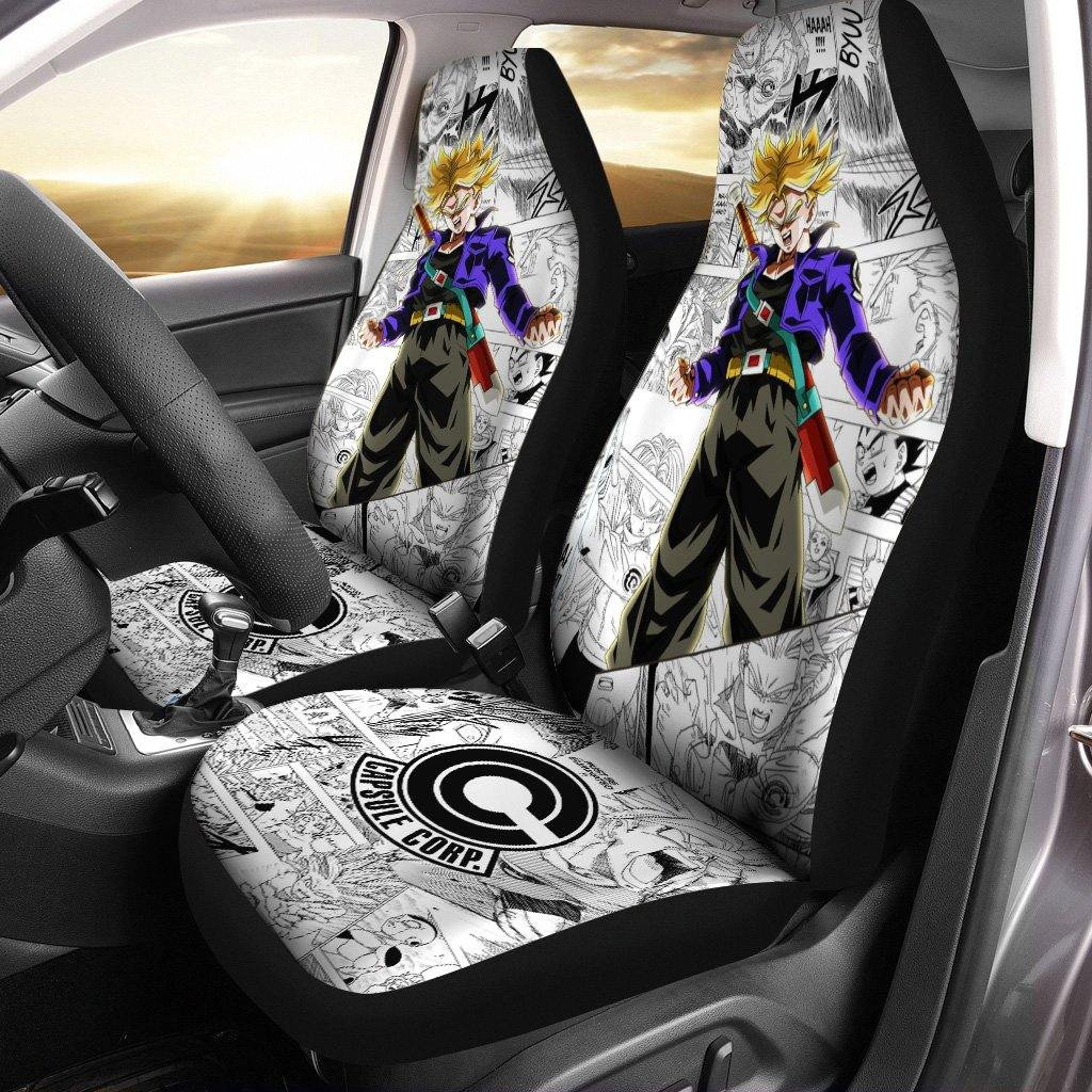 Dragon Ball Z Car Seat Covers Future Trunks