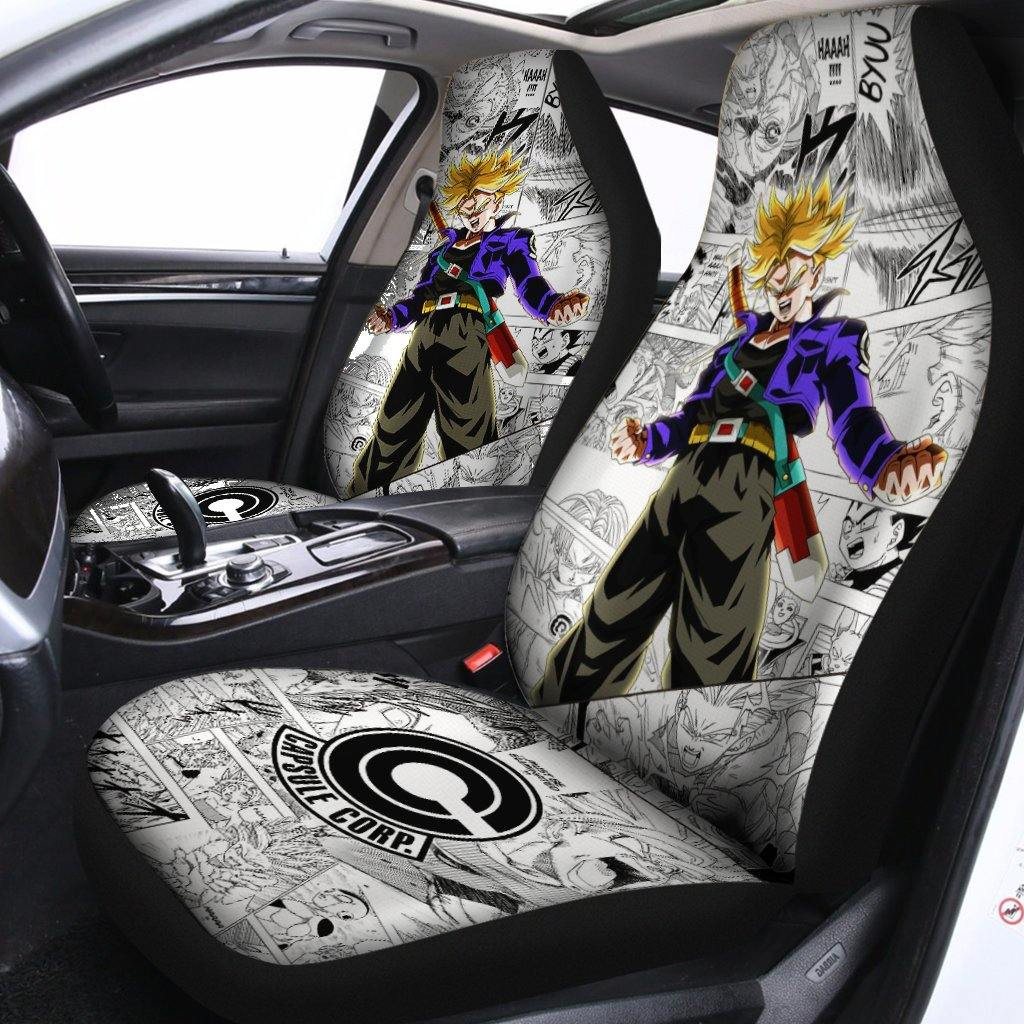 Dragon Ball Z Car Seat Covers Future Trunks Mix Manga