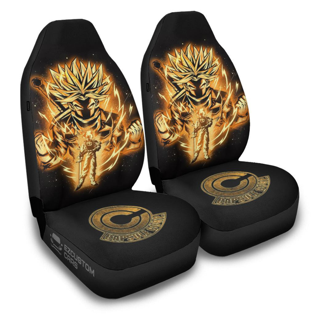 Dragon Ball Z Car Seat Covers Golden Trunks