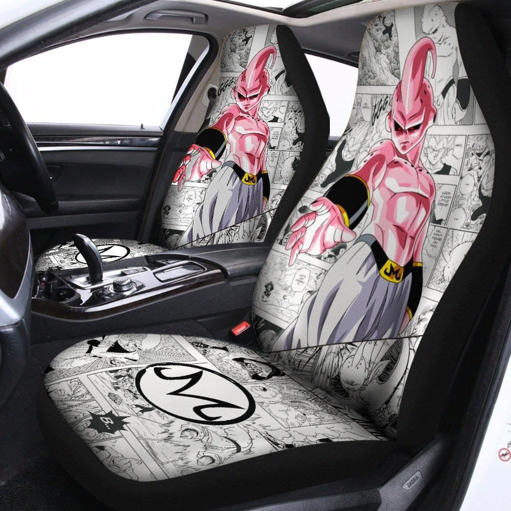 Dragon Ball Z Car Seat Covers Majin Buu Mix Manga
