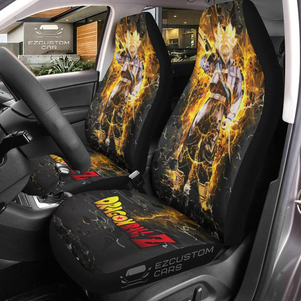 Dragon Ball Z Car Accessories Anime Seat Belt CoversFuture Trunks