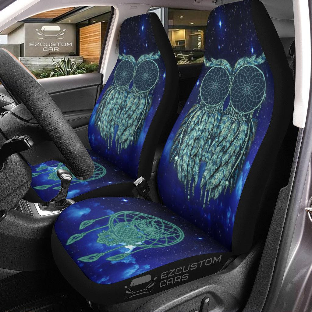 Dream Catcher Owl Seat Belt Covers Custom Owl Car Accessories
