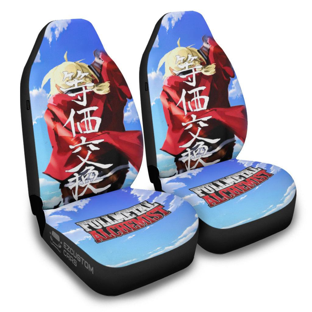 Edward Elric Car Seat Covers Fullmetal Alchemist