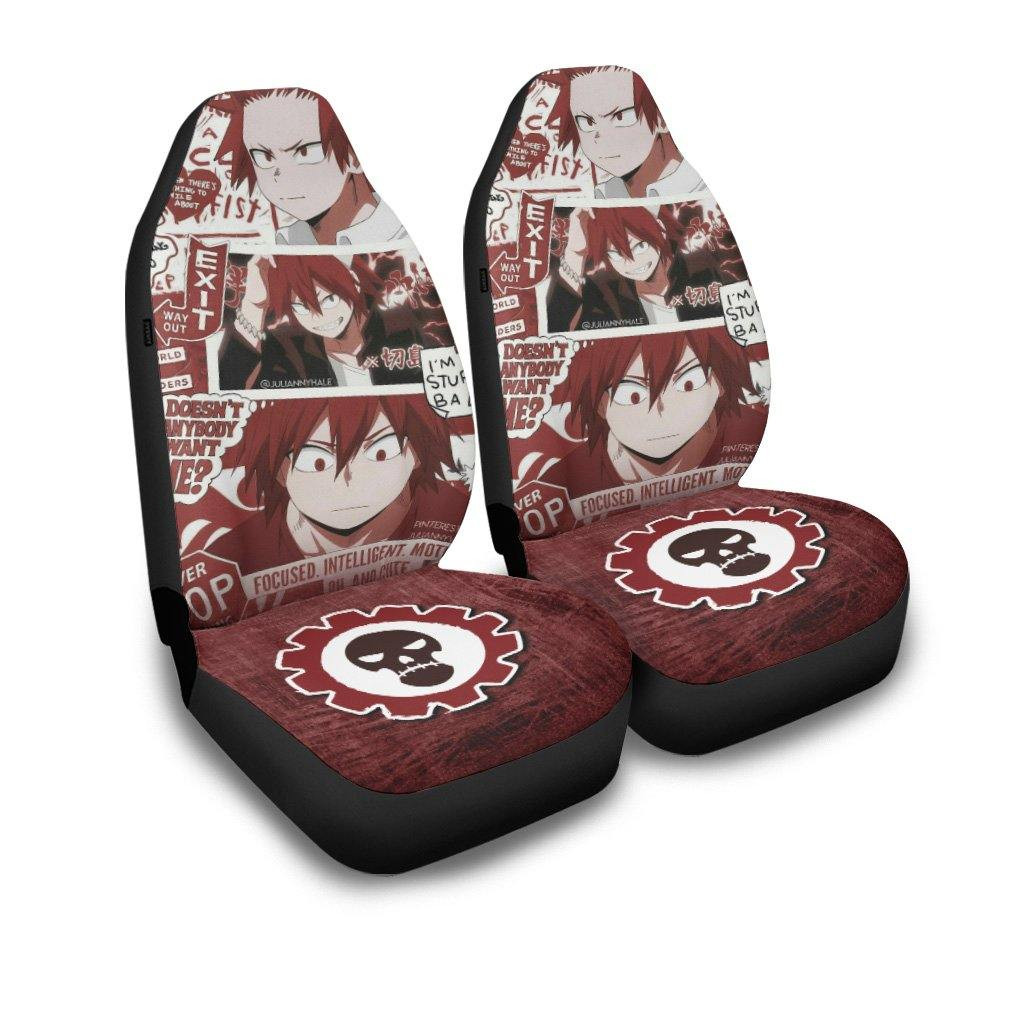 Eijiro Kirishima Manga Car Seat Covers Anime My Hero Academia Fan Gift