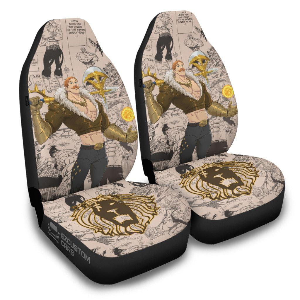 Escanor 7 Deadly Sins Stylish Anime Car Seat Covers