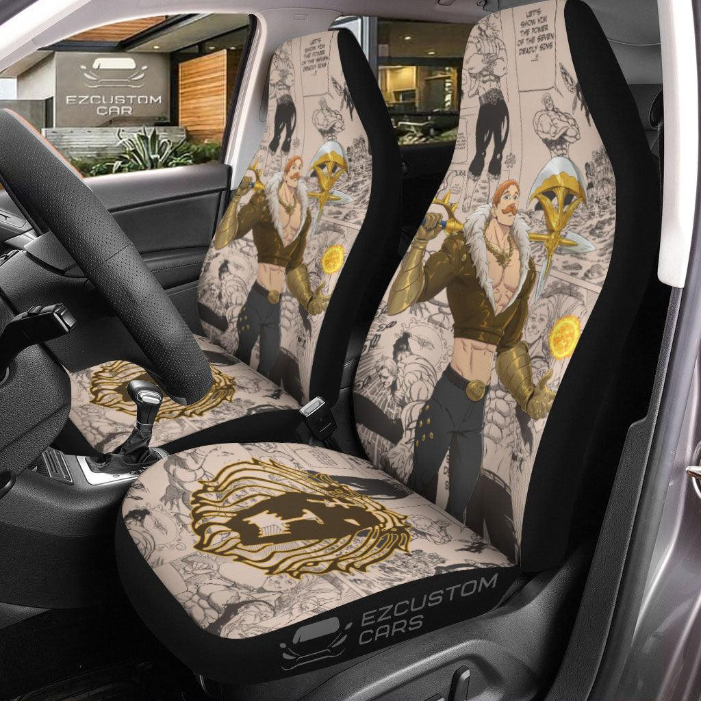 Escanor Car Seat Covers – 7 Deadly Sins Inspired Design