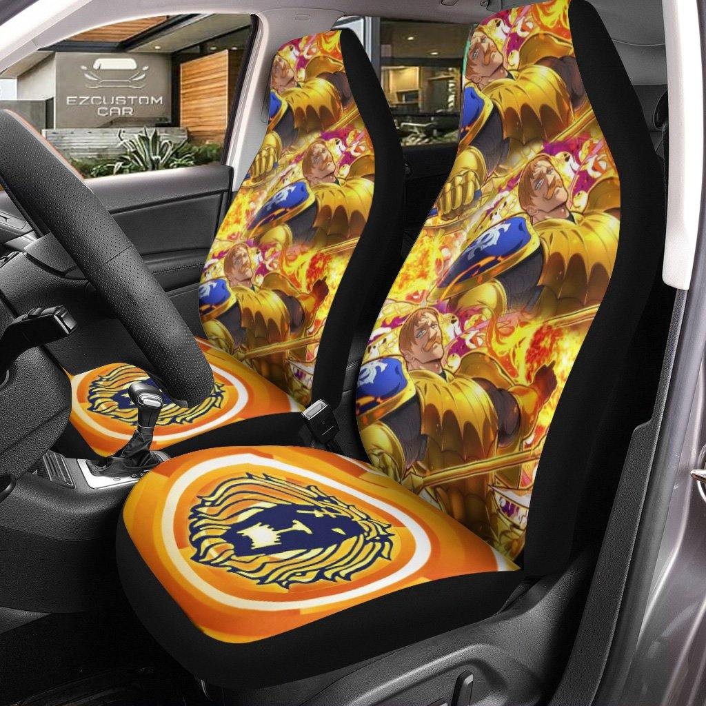 Escanor Car Seat Covers – 7 Deadly Sins Inspired Design