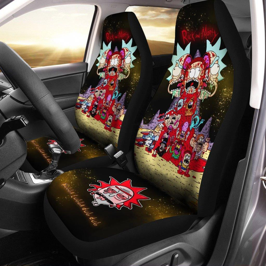 Fear Rick and Morty Car Seat Covers