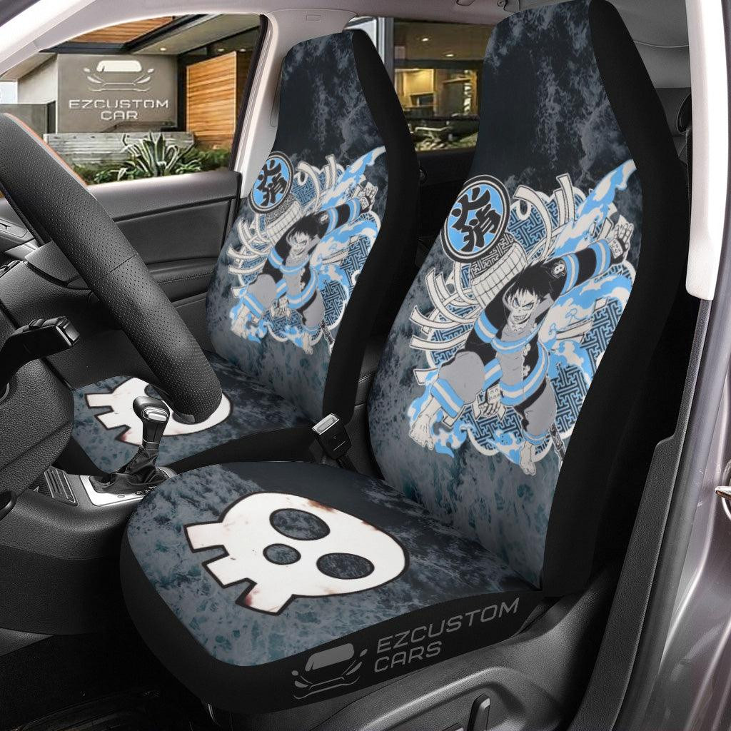 Fire Force Shinra Kusakabe  Anime Car Seat Covers