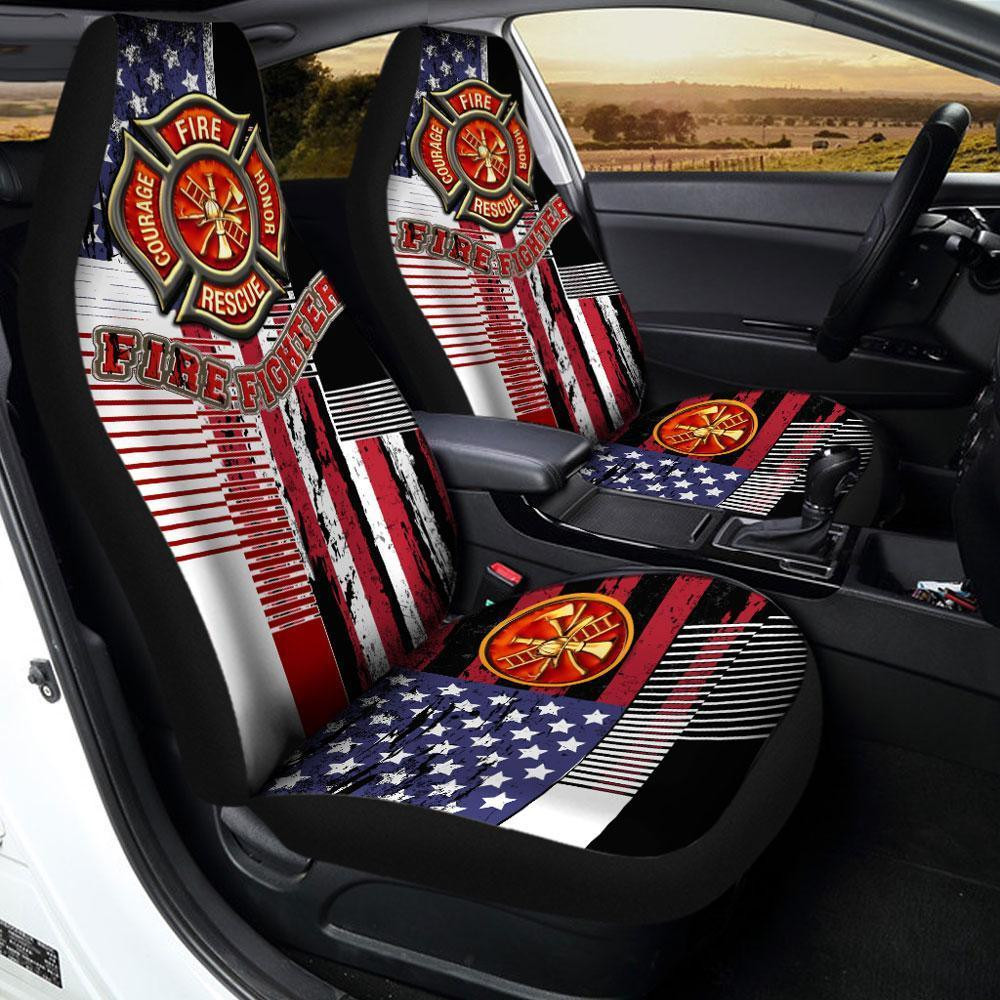 Firefighter Car Seat Covers