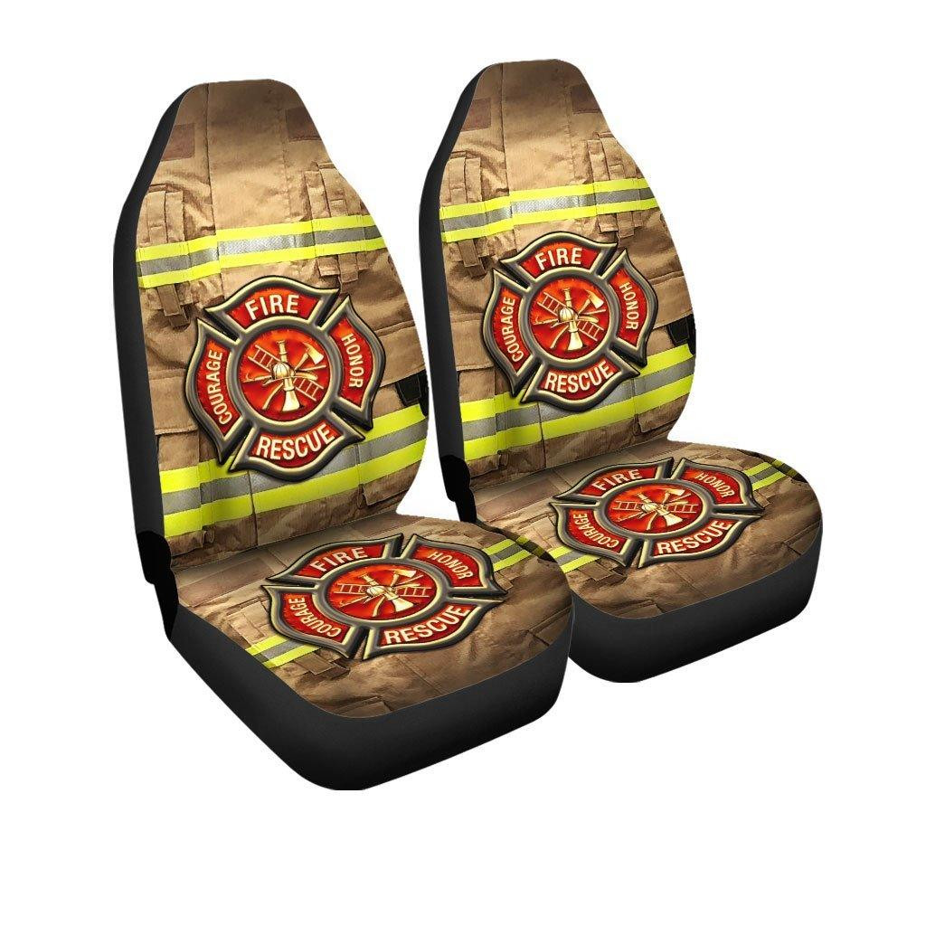Firefighter Unifrom Custom Car Seat Covers