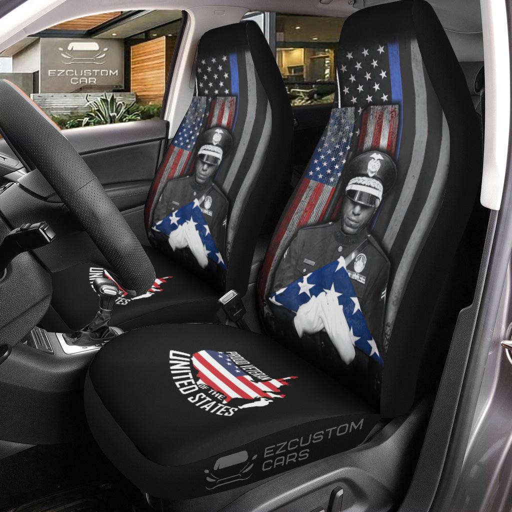 Flag American Car Seat Covers Heroes Memorial