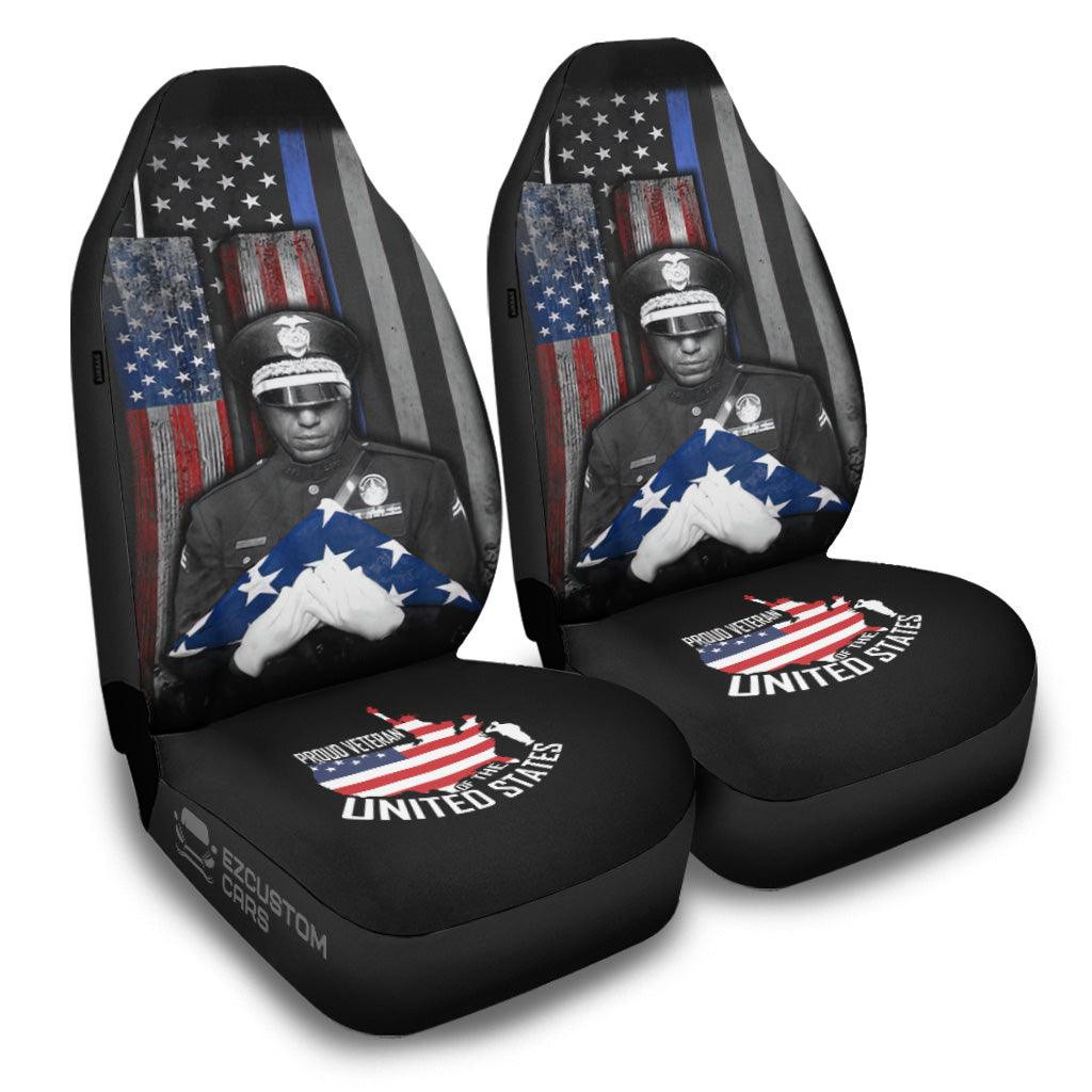 Flag American Car Seat Covers Heroes Memorial