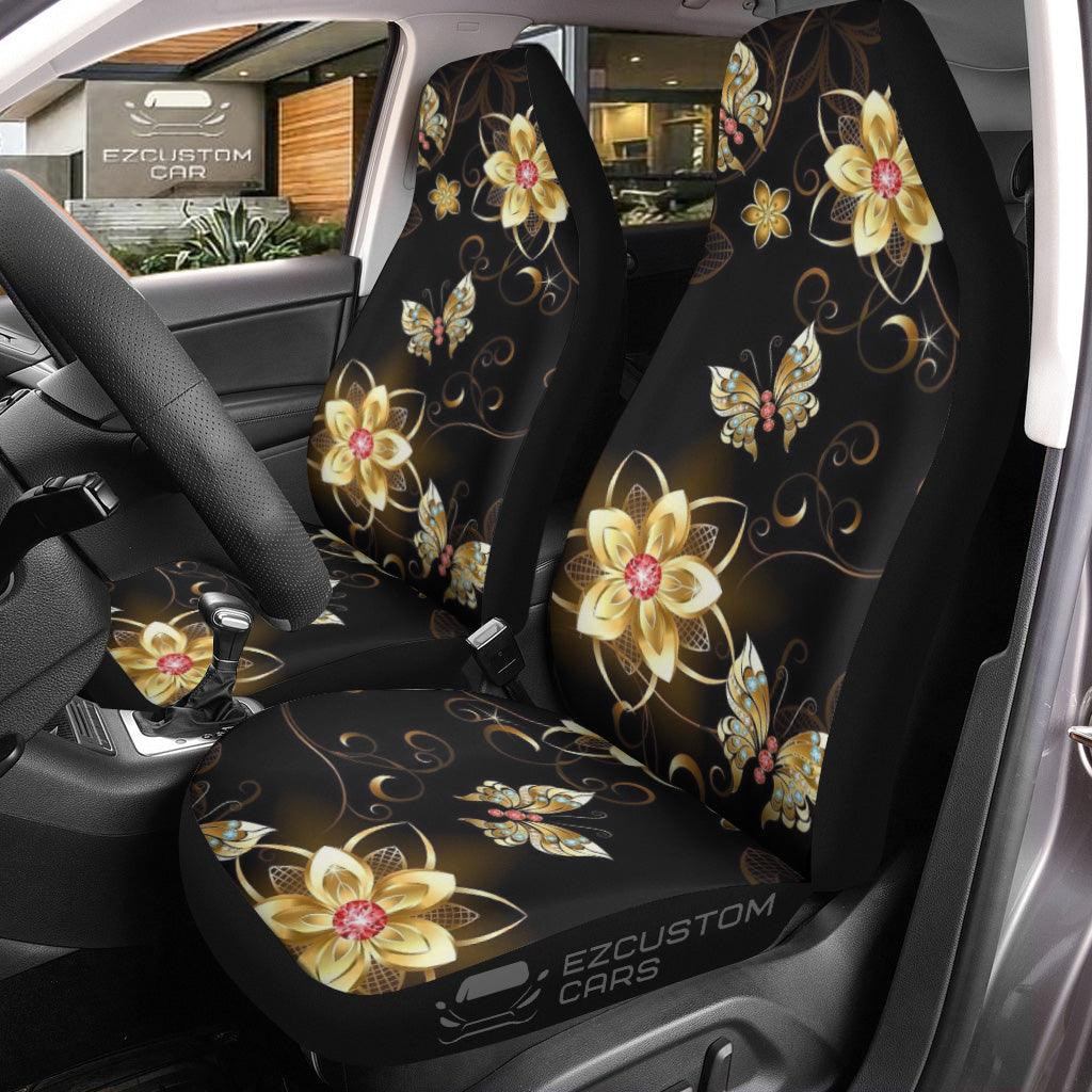 Galaxy Butterfly Car Seat Covers Custom Butterfly Car Accessories