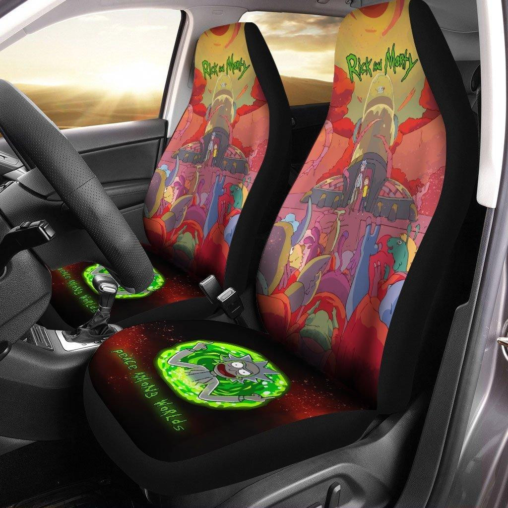 Fowler Cannon Hill Crank Rick and Morty Custom Car Seat Covers Fowler Cannon Hill Crank Rick and Morty Custom Car Seat Covers